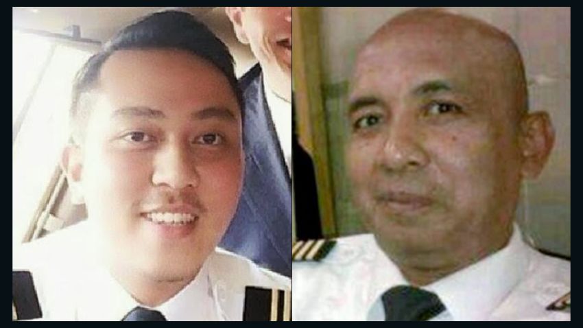 The pilots of Malaysia Airlines flight MH370 are First Officer Gambar Fariq Abdul Hamid, left and Captain Zaharie Ahmad Shah, right. The Boeing 777 that they were flying has been missing for 8 days.