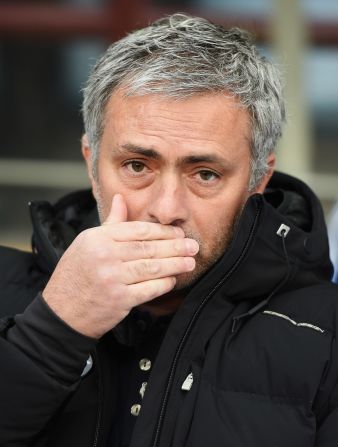 Chelsea manager Jose Mourinho was sent to the stands for protesting, and after the match tried to keep a lid on his feelings for fear of being punished for speaking out. 