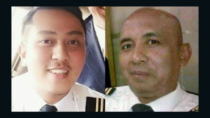 The pilots of Malaysia Airlines Flight 370 are Forst Officer Gambar Fariq Abdul Hamid, left, and Captain Zaharie Ahmad Shah at right.