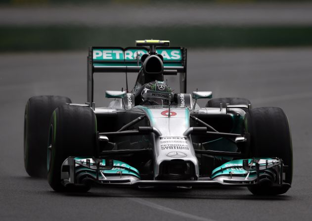 Rosberg drove a faultless race to claim the opening grand prix of the F1 season in Australia by over 20 seconds.