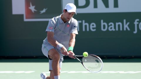 Novak Djokovic came from a set down to defeat Roger Federer at Indian Wells.