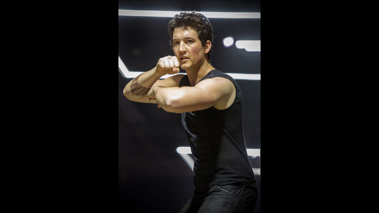 Like Christina, Peter (Miles Teller) comes from Candor, and he's as brutal in a physical fight as he is with his honesty. Peter and Tris at first have an antagonistic relationship, but it eventually evolves into something more complex.