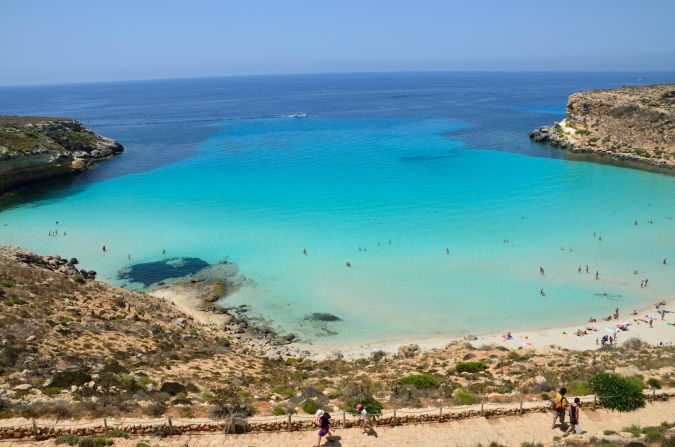 Last year's top-ranked spot, Rabbit Beach on the Sicilian island of Lampedusa, dropped to No. 4 this year.