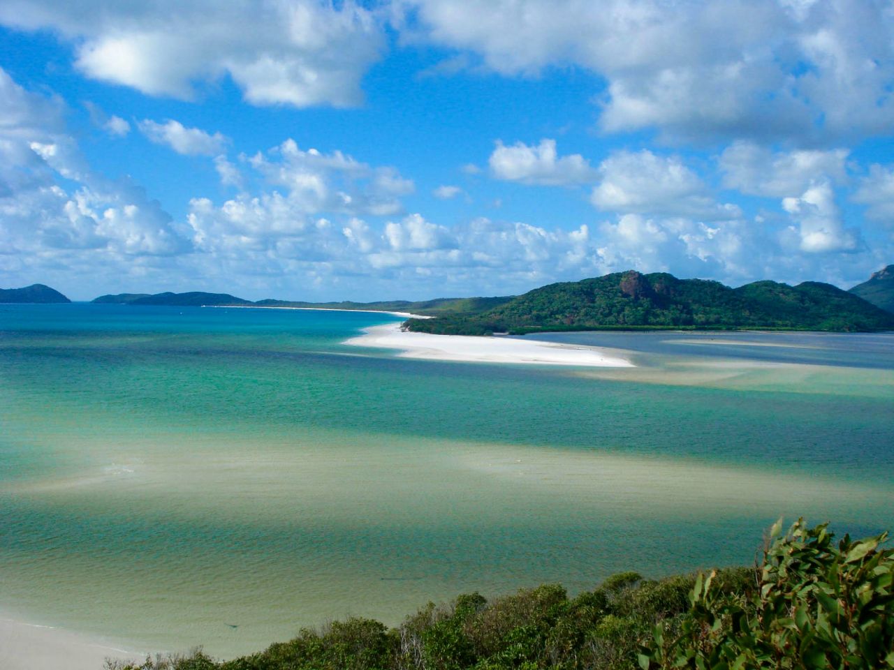 Whitehaven Beach on Australia's Whitsunday Island dropped from No. 3 last year to this year's No. 5 spot.