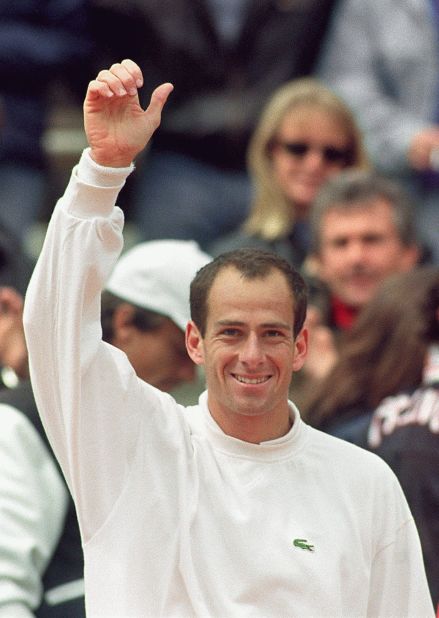 Lacoste introduced his "Equijet" tennis racket to the up-and-coming Guy Forget, and the pair would go on to forge a special relationship. Forget wore "Lacoste" clothing as he helped France win its first Davis Cup for 59 years in 1991.