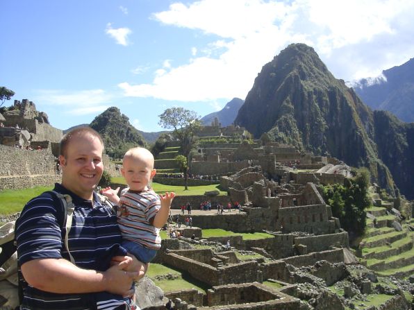 Scott Ribich and his wife <a href="http://ireport.cnn.com/docs/DOC-1096033">took their two sons to Machu Picchu</a> when they were 1 and 3 years old.  "Traveling with young children and spending time on the playgrounds with the local children and meeting the kids and their families is something you don't normally get to do when you are just two adults traveling somewhere."