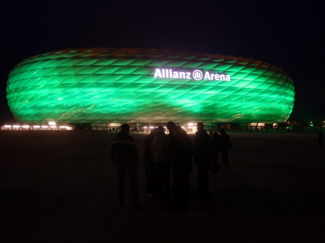 Allianz Arena de Múnich, Alemania, en 2013.<br />