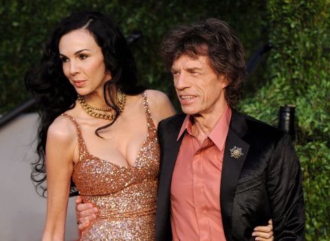 A spokesman for Mick Jagger said the singer was completely shocked and devastated by the news. The couple had been dating since at least 2003.