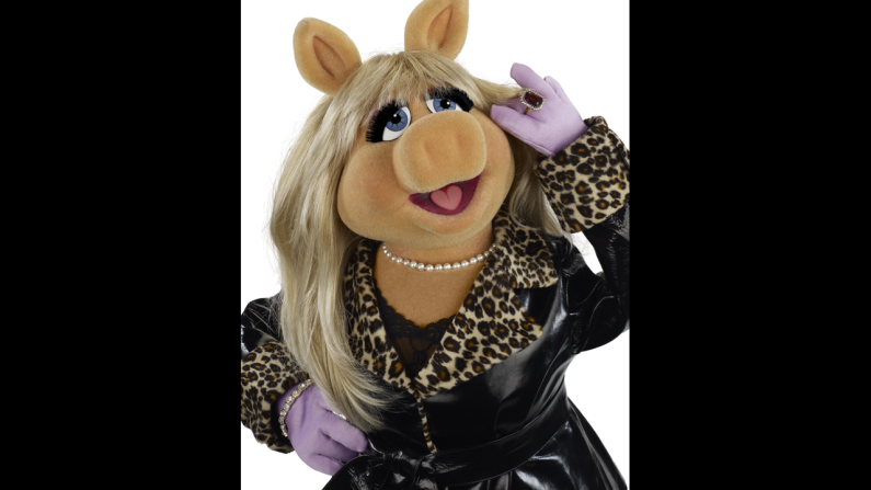 Miss Piggy. The pig-headed fashionista can be irksome, but she has a huge heart. 