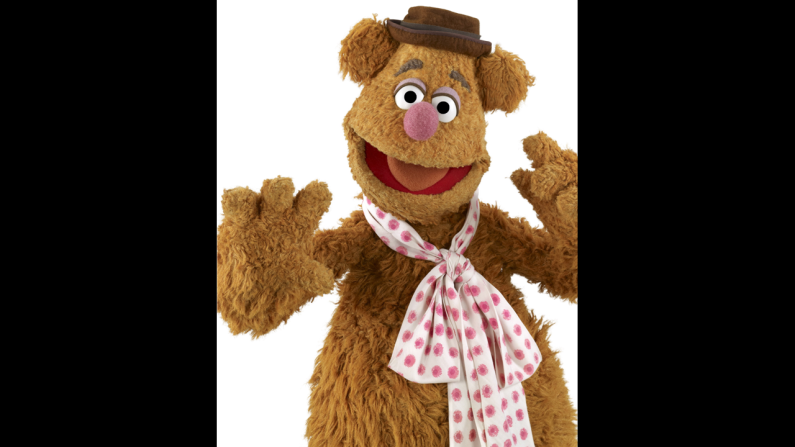 Fozzie Bear, the beloved comedian of the group.