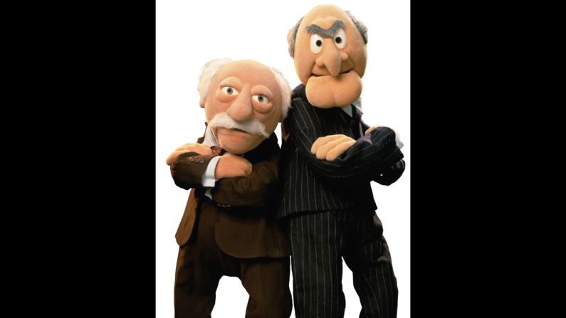 Waldorf and Statler. The dynamic duo have enjoyed (not really) their front-row seats to all of the fun.