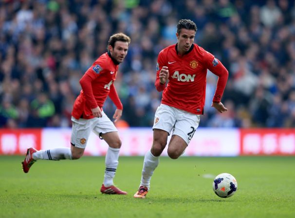 United signed Spain playmaker Juan Mata from Chelsea for $61 million in January to help bolster Moyes' attacking options. Mata, pictured left with Robin van Persie, has struggled to find any success so far, while Wayne Rooney has also failed to reach his potential.