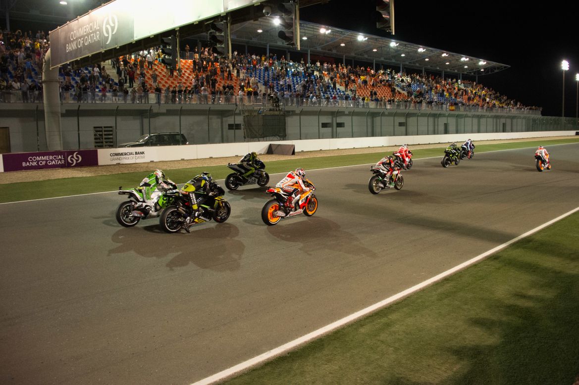 The new MotoGP season gets underway at the Losail Circuit for the Grand Prix of Qatar on March 23. The event is one of the most stunning on the MotoGP calendar, with the race taking place at night time under floodlights. Lying on the outskirts of Doha, the track was completed in 2004 and cost $58 million.