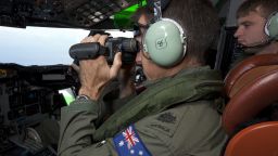 Caption: 	Search efforts continue for missing Malaysian Flight MH370. Photos provided by Aus Maritime Agency.
Credit: 	Australia Maritime Agency
