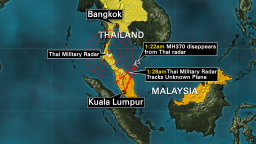 Thai radar map