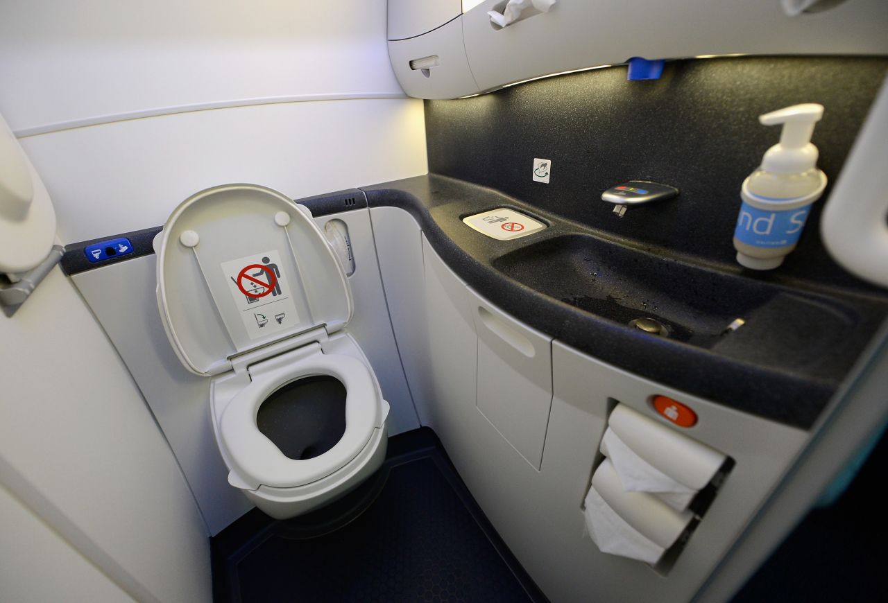 A fire started behind the bathrooms of Air Canada Flight 797 while it was flying over Kentucky in 1983. Though the pilot was able to make an emergency landing, only half the passengers escaped in time. Afterward the FAA required all aircraft bathrooms to be equipped with smoke detectors and fire extinguishers.