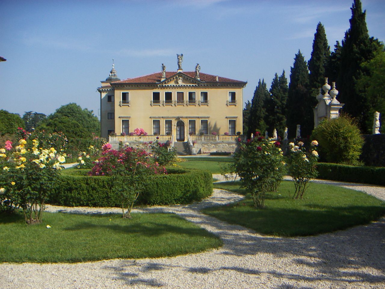 Countessa Carolina Valmarana owns the 17th century Villa Valmarana. She admits the upkeep would be impossible to afford if she didn't open her home up to tourists. 