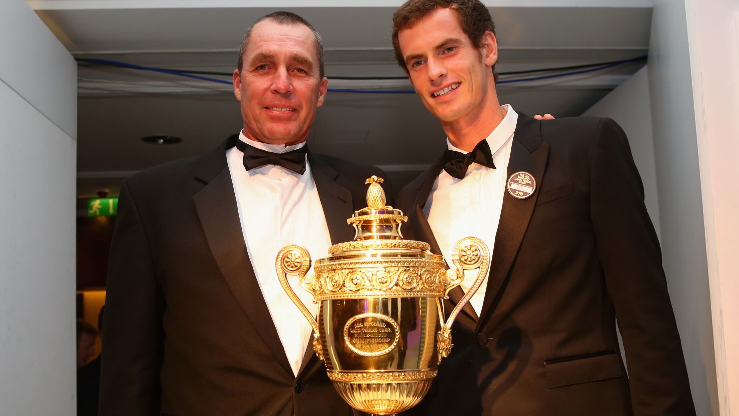 With coach Ivan Lendl, left, by his side, Andy Murray ended Britain's 77-year men's singles drought at Wimbledon. 