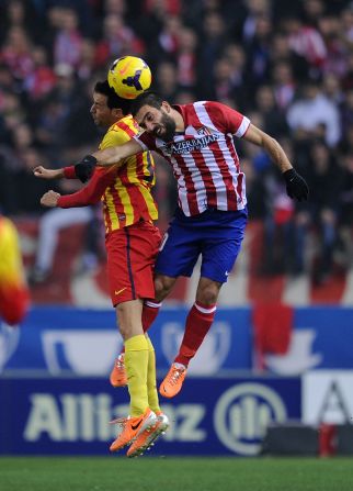 <strong>Barcelona v Atletico Madrid</strong>:  Atletico's youthful side are one point ahead of Barcelona in La Liga and have won seven of their European games so far this season, and drawn just one. Barcelona's technical director of football Andoni Zubizarreta is wary, telling reporters: "They're one of the strongest teams in Europe."