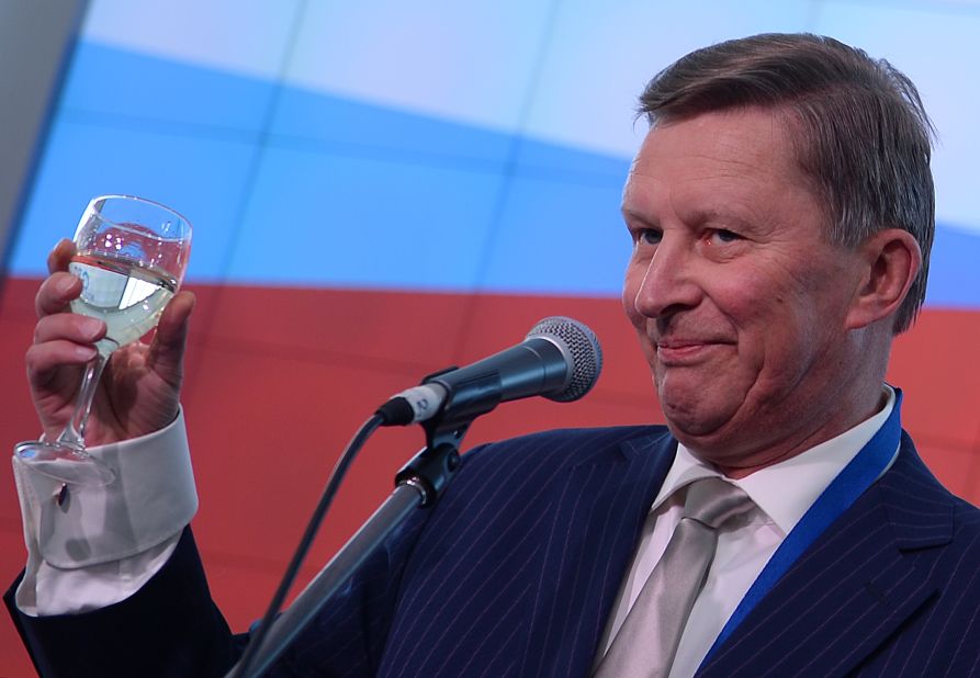Sergei Ivanov serves as the chief of staff of the presidential executive office. He has been Putin's colleague for decades, since their years of service in the Soviet KGB in St. Petersburg. 