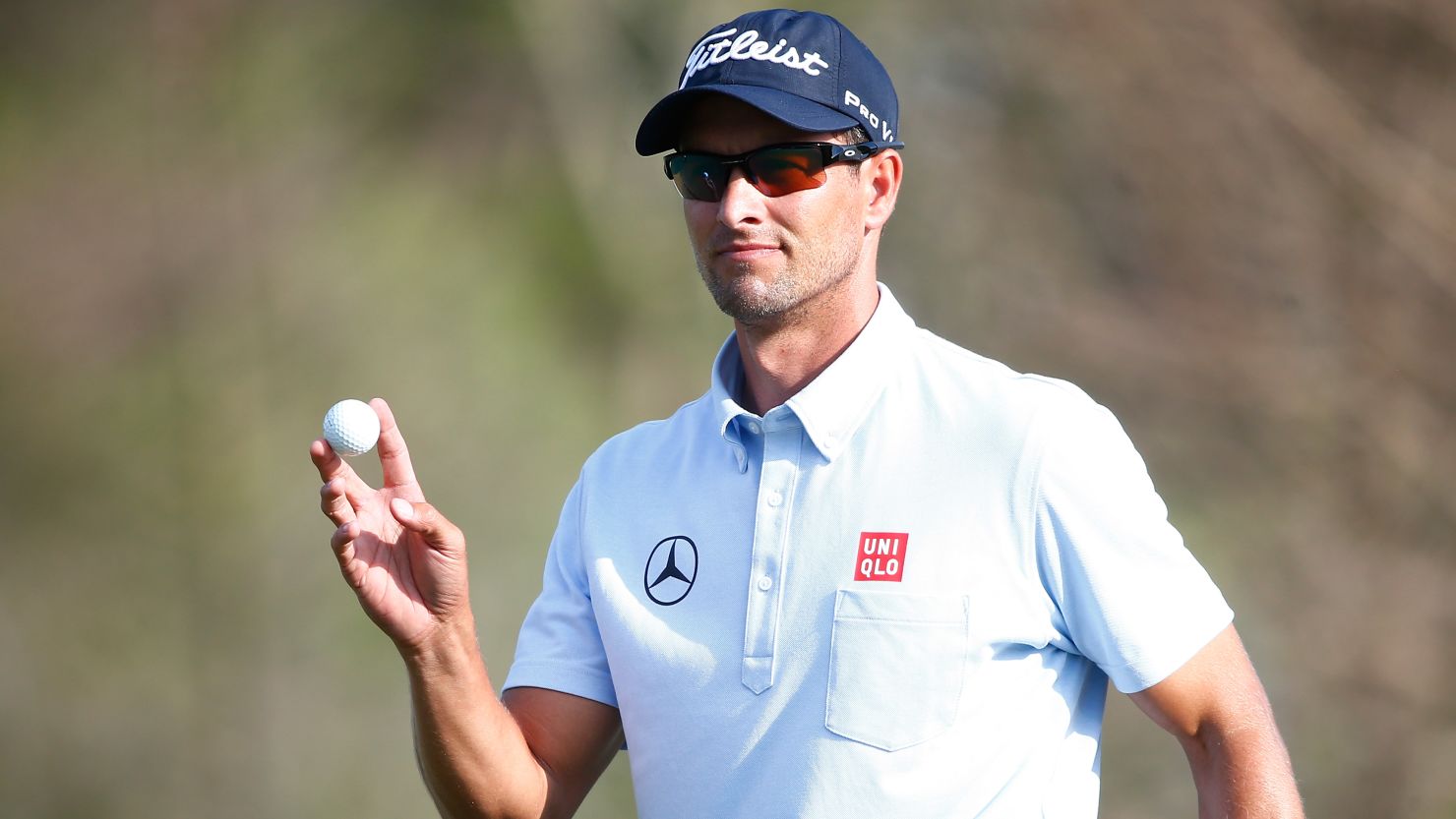 Adam Scott has eased into a seven-shot lead after 36 holes of the Arnold Palmer Invitational. 