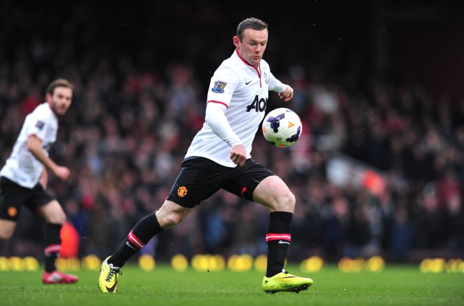 Wayne Rooney scored a spectacular goal from from just inside the West Ham half at Upton Park on Saturday. The England international's 45-yard strike put United on the way to all three points.  