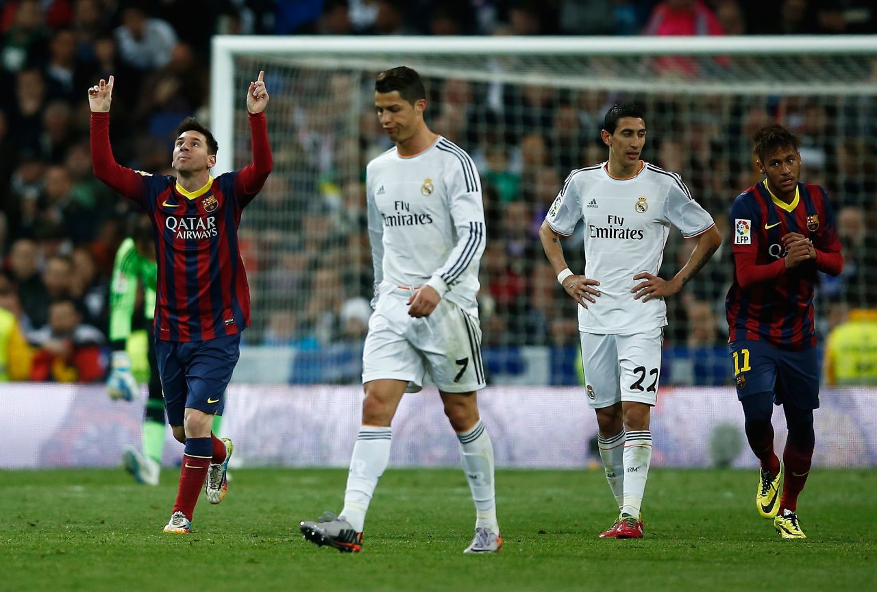 Temmelig Oversætte Hvor Messi hat-trick gives Barcelona a 4-3 win in El Clasico thriller | CNN