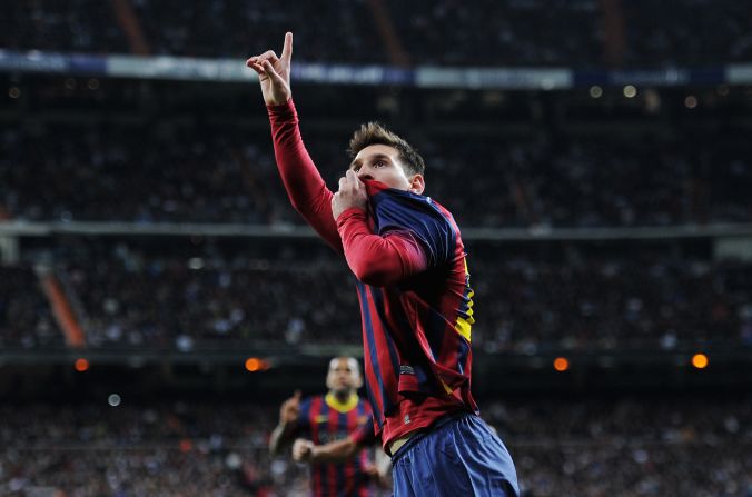 With Real down to 10 men, Barca took control. Xabi Alonso fouled Iniesta and Barca were awarded another penalty, the third of this pulsating contest. Messi scored once again to complete his hat-trick, the 26th treble of his career. It was enough to seal a 4-3 win for Barca.