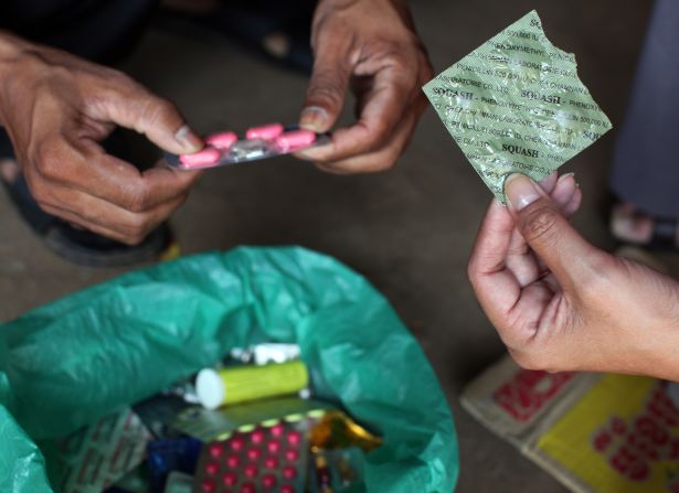 Counterfeit drugs are common in the region and can contain ineffective doses of artemisinin, helping create resistance to it.