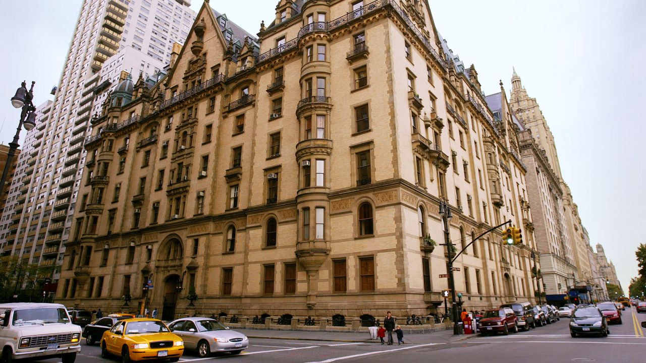 John Lennon was killed outside the famed Dakota, where he lived.