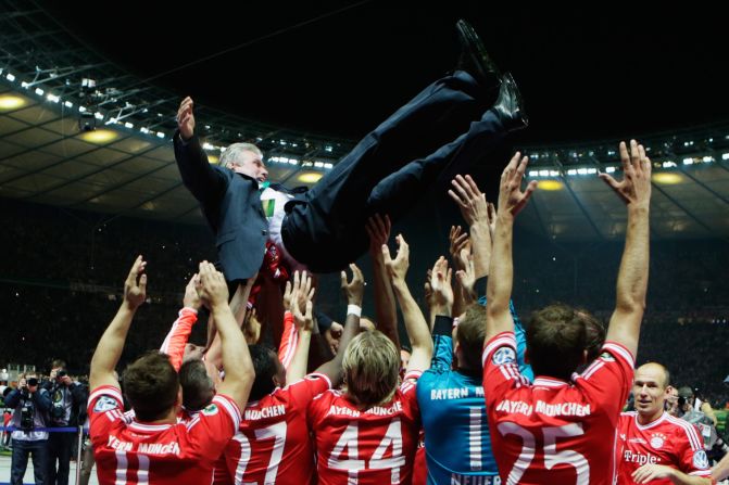 Bayern's incredible sequence of league results started under previous boss Jupp Heynckes. The 68-year-old oversaw a treble-winning season last year. 