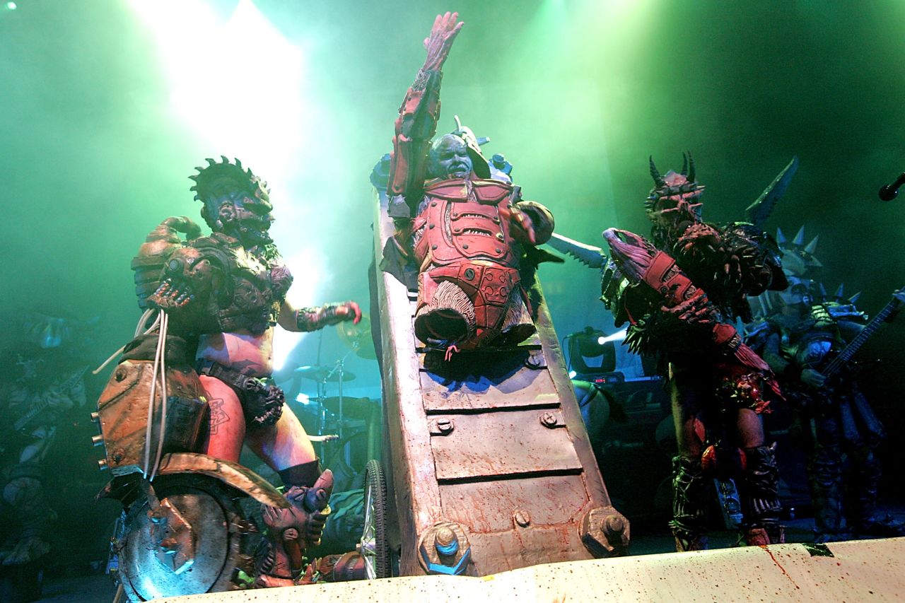 The Grammy-nominated band built a cult following with its elaborate costumes and obscene stage show.