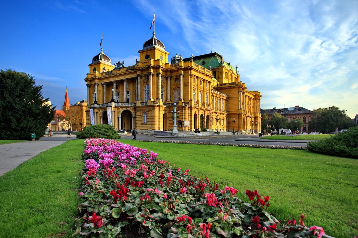 <strong>Croatian National Theatre in Zagreb</strong><br />The theater opened to great ceremony in 1895 in Croatia's capital city. Designed by celebrated Viennese architectural firm Helmer and Fellner, the theater has hosted performers including Franz Liszt, Laurence Olivier and Vivien Leigh.<br /><a href="http://www.hnk.hr/en" target="_blank" target="_blank"><em>Croatian National Theatre in Zagreb</em></a><em>, Trg marsala Tita 15, Zagreb; +385 14 888 418</em>