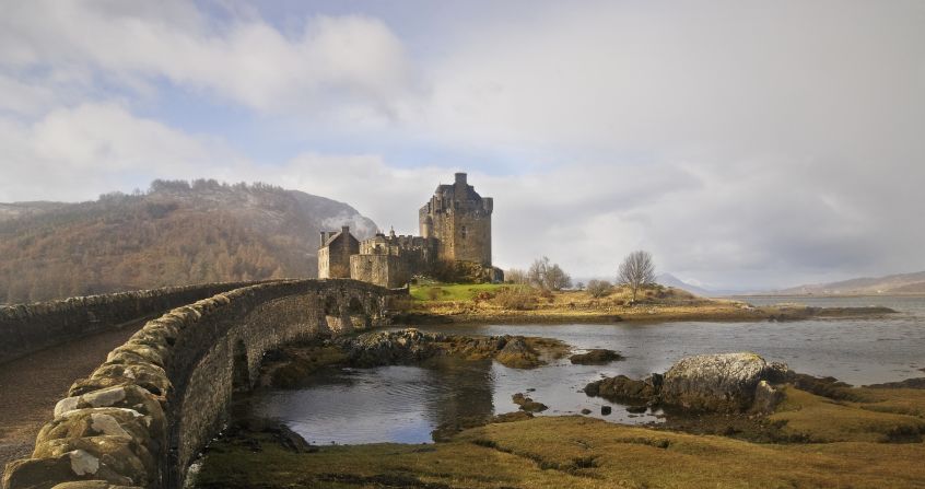 Eilean Donan dates to the 13th century and was restored in the early 20th century. It's often featured in television shows and movies.