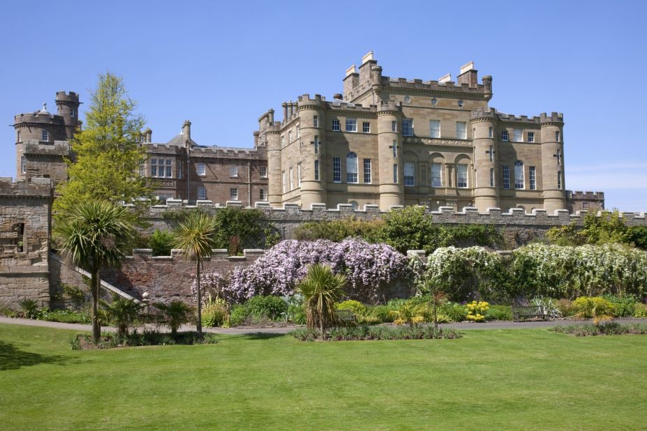 Culzean Castle looks like something from a fairy tale, with turrets and battlements, gardens and forests. 