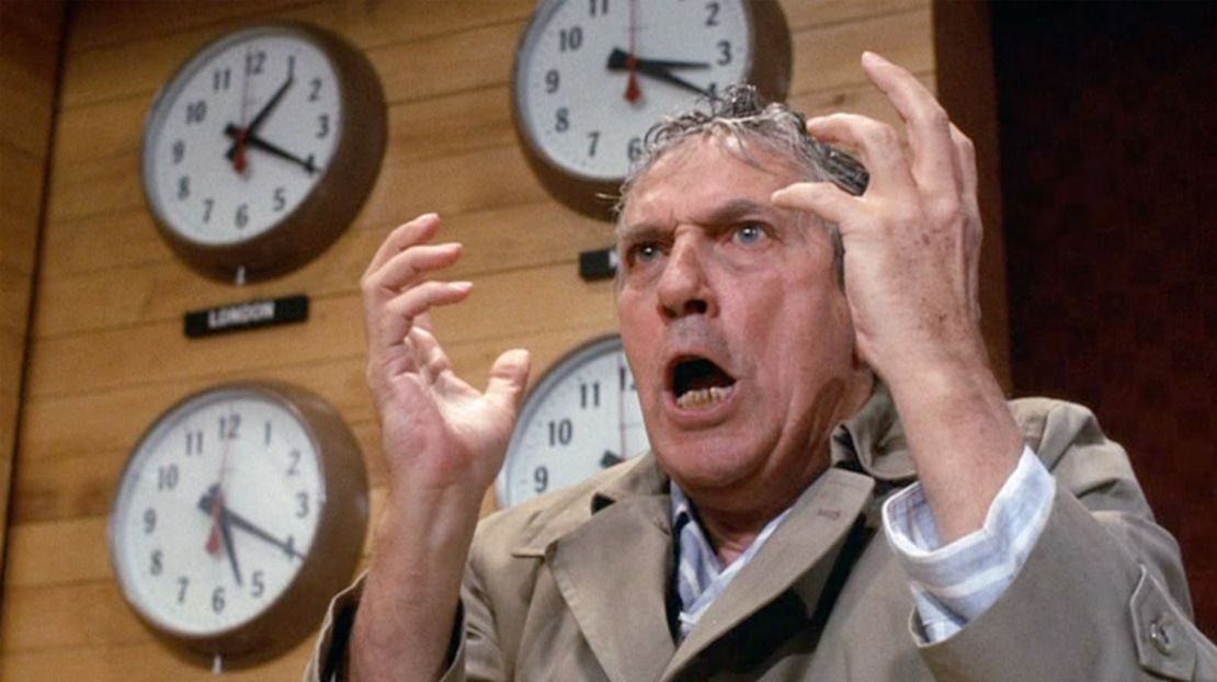 Peter Finch in 'Network'