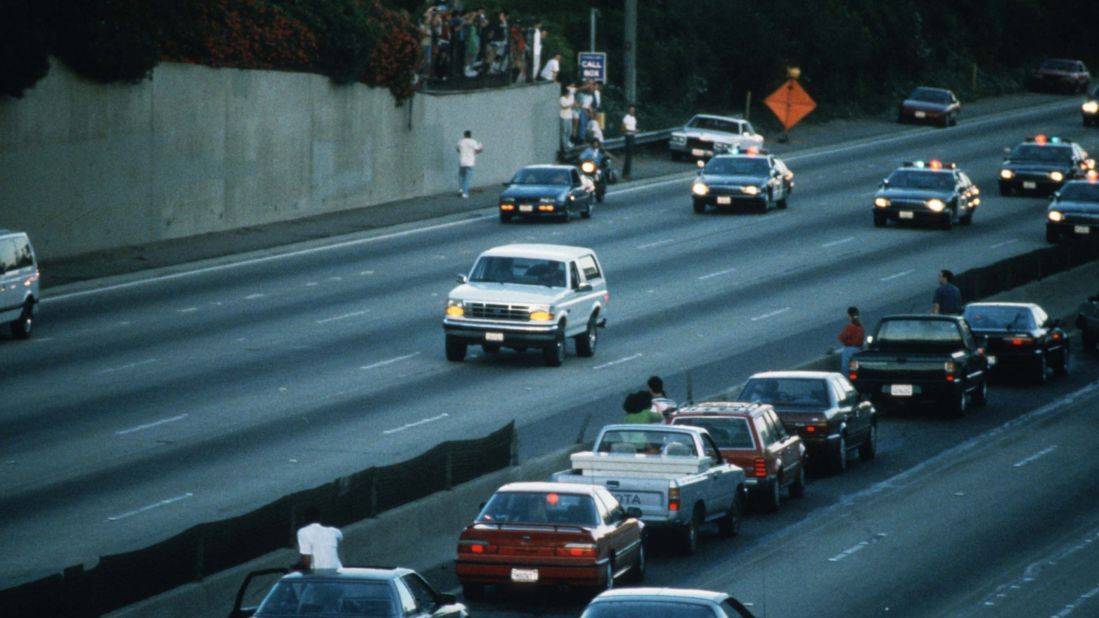 Perhaps the greatest media circus of modern times started with O.J. Simpson's slow-speed car chase down a Los Angeles freeway after the murder of his wife. The ensuing trial may not have done much for the national politic, but it was a terrific distraction -- and great for ratings.