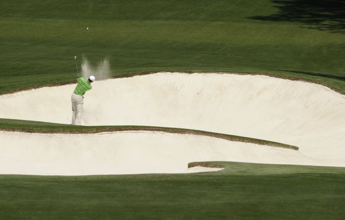 MacKenzie's early designs feature elaborate bunkers throughout the course but the Scot was more focused on using the contours of the land by the time he got to Augusta. However, there are still a few dangerous bunkers dotted around the revered course.