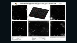 Thai satellite spots 300 floating objects that are "potentially linked" to Flight 370.