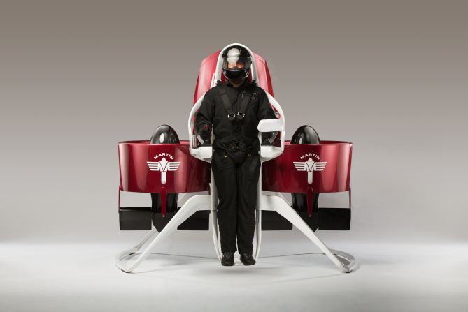 The "<a  target="_blank" target="_blank">Martin Jetpack</a>" -- brainchild of New Zealand inventor Glenn Martin -- could soon be the first commercially available jetpack. 