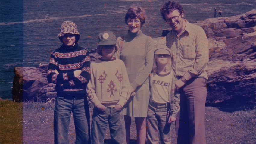 Family photo shows Richard Sherrington (far right) in a family photo. Tom is second from left.