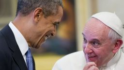 AP Obama meets Pope Francis