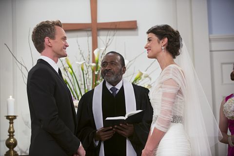 Barney and Robin's wedding was two seasons in the making (not to mention the longest weekend ever, which made up this final season), and for a while there we wondered if they'd really make it to the aisle. (As you can see, they finally did.)
