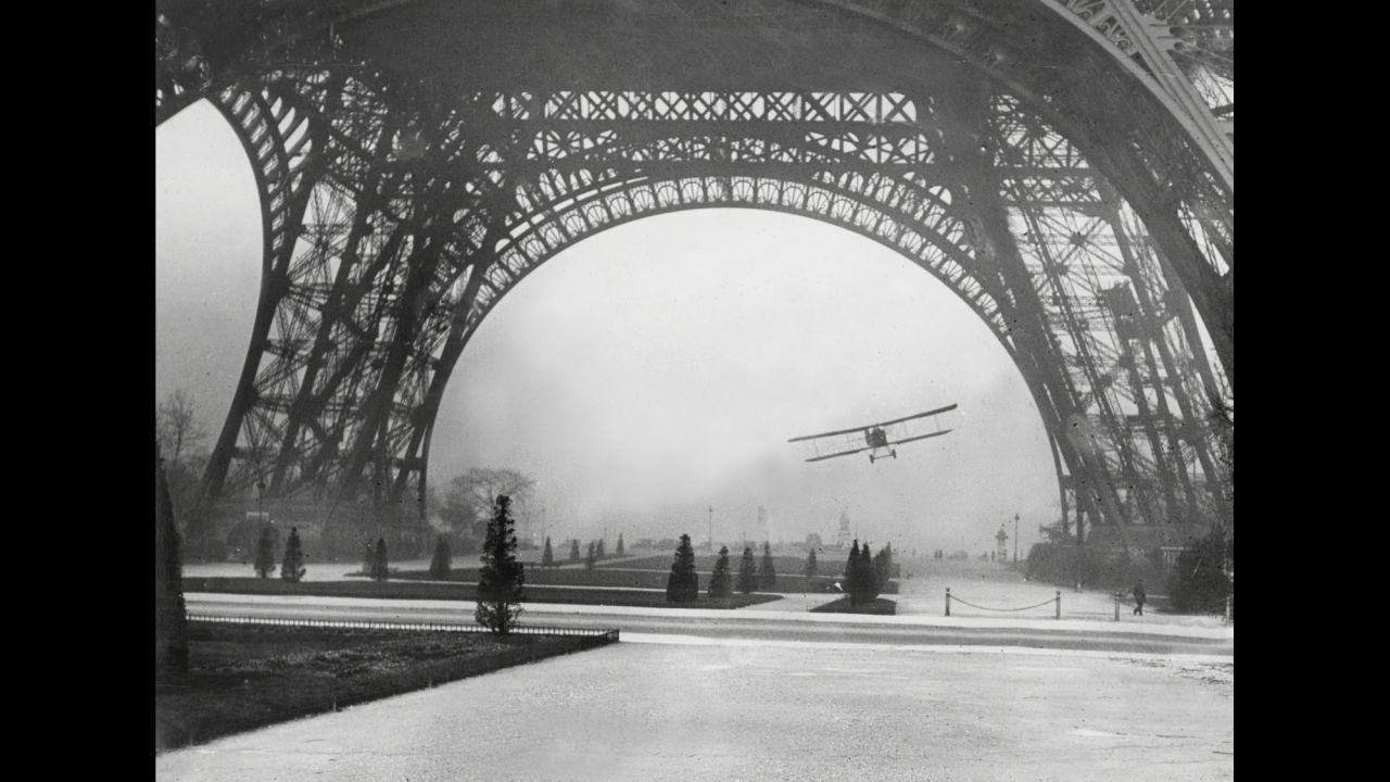 Leon Collet, a French airman, was killed in 1926 after flying through the base of the Eiffel Tower. His plane crashed and burned after colliding with cables from a radio antenna.