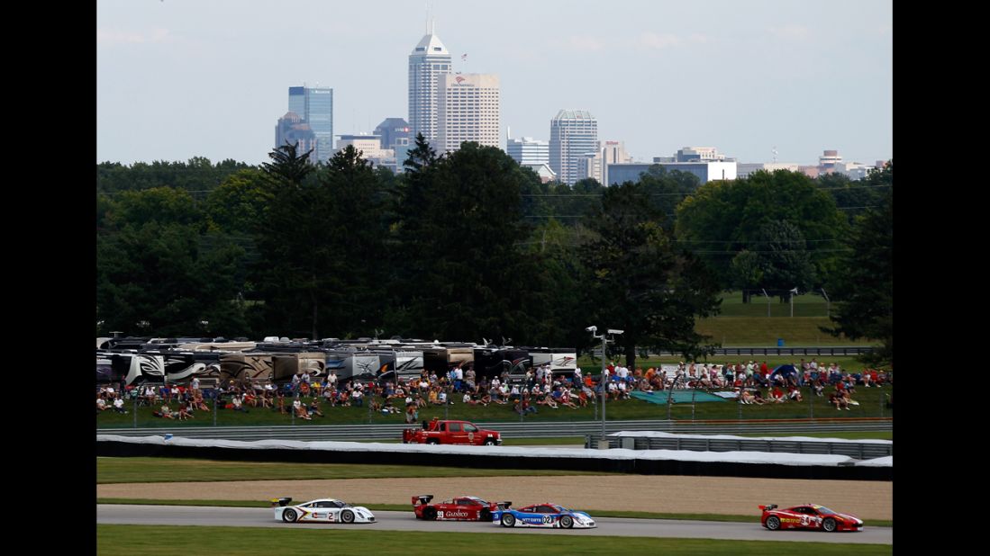 You've watched the professionals race around the track at the Indianapolis Motor Speedway, just like the drivers in the 2013 Grand-Am Rolex Sports Car Series Brickyard Grand Prix shown here. Why not get behind the wheel of an IndyCar for a high-speed ride around one of the world's most famous tracks yourself? 