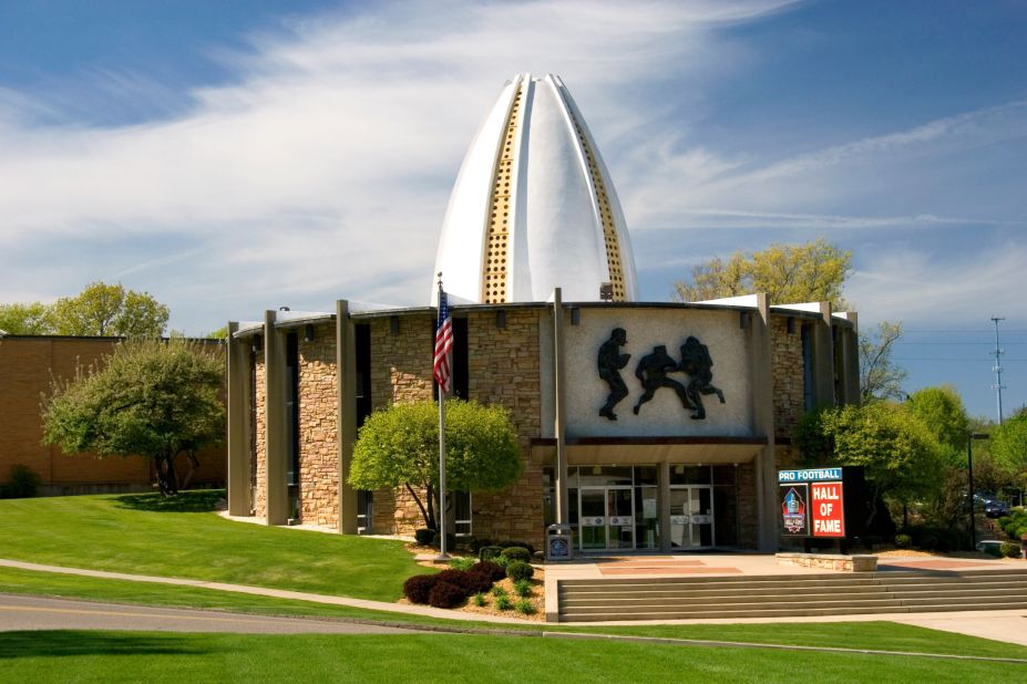 Love football and rock 'n' roll? No reason to choose here in Ohio. Stop by Canton's Pro Football Hall of Fame (shown here) to get your pro football buzz. Then head to Cleveland's Rock and Roll Hall of Fame and Museum to rock out. 