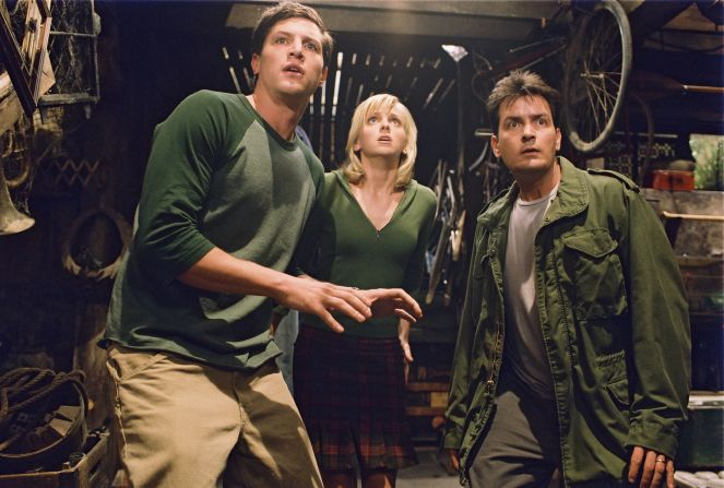 "Scary Movie 3" from 2003 is part of a very successful franchise that parodies horror movies. 