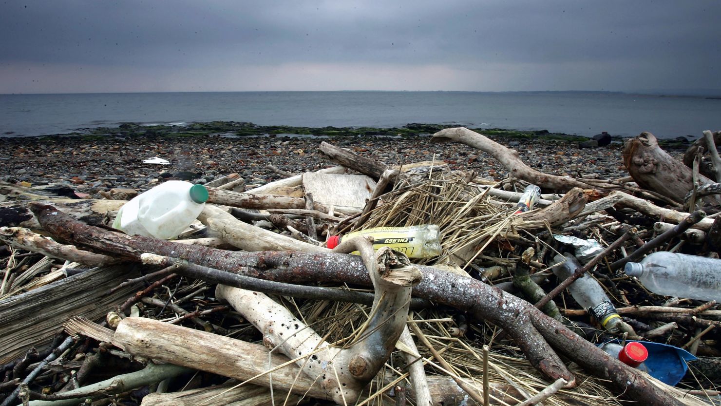 More than 220,000 items of trash were plucked from Britain's beaches during an annual cleanup in 2013.