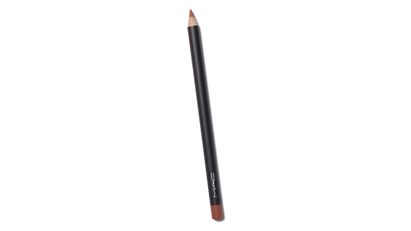 MAC's "perfect nude" lip pencil (in the color Spice) got a celebrity boost from supermodel Linda Evangelista in the 1990s.