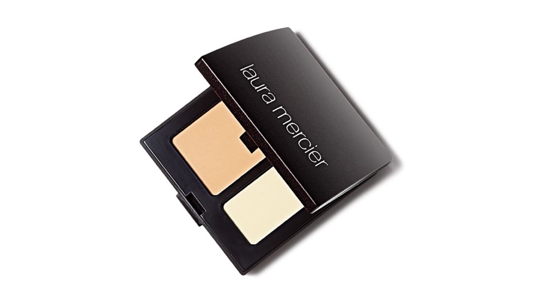 Laura Mercier developed this concealing duo after seeing how a plastic surgeon minimized redness from burns.